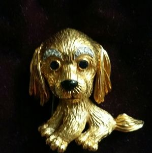 Van cleef & arpels puppy brooch vintage 1967